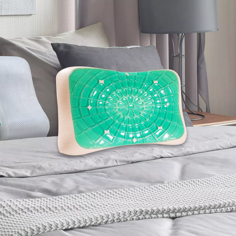 Gối gel cổ chia ngăn