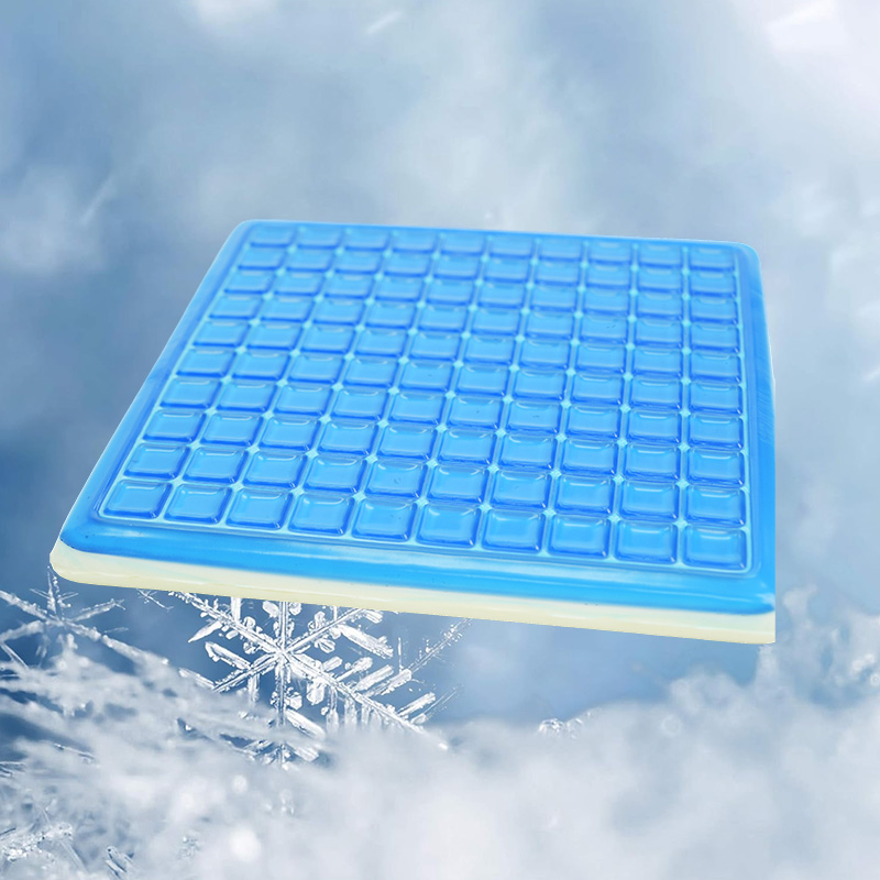 Square PVC Memory Foam Phục hồi chậm Đệm gel mát mẻ và thoải mái