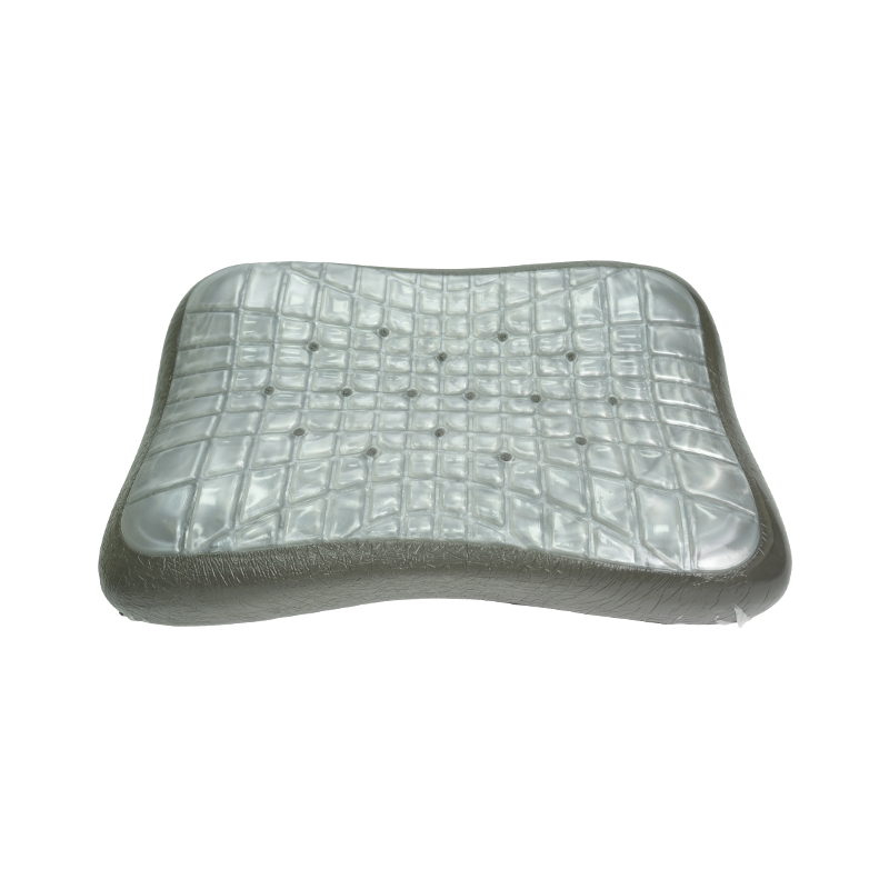 Gối gel phục hồi chậm thoáng khí màu xám