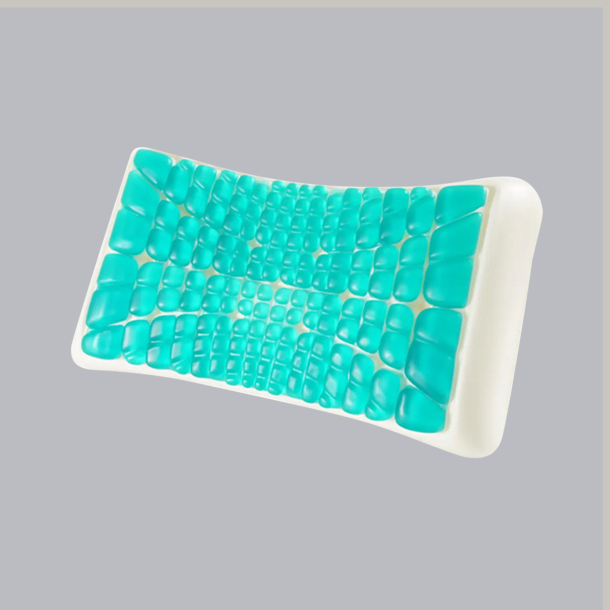Gối gel thoải mái có nút massage nâng cao
